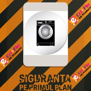 Indicator Semn pentru masina de spalat, Sticker autocolant - Img 3