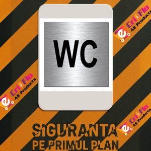 Indicator Semn wc, Sticker autocolant - Img 3