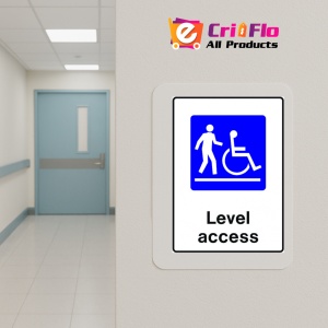 Indicator Sign level access, Sticker autocolant - Img 5