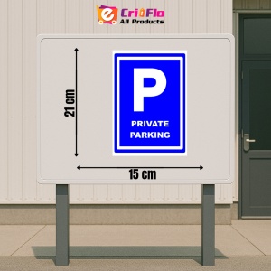 Indicator Sign private parking, Sticker autocolant - Img 2