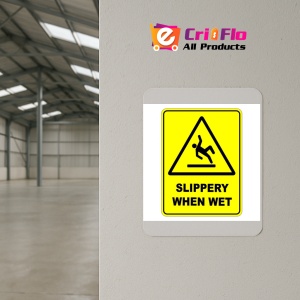 Indicator Slippery When Wet Sign, Sticker autocolant - Img 4