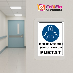 Indicator Sortul trebuie purtat, Sticker autocolant - Img 5