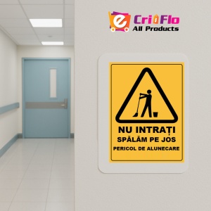 Indicator Spalam pe jos, Sticker autocolant - Img 5