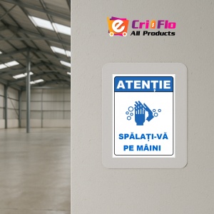 Indicator Spalati-va pe maini, Sticker autocolant - Img 4
