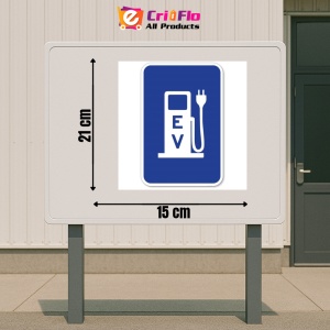 Indicator Statie pentru incarcare electrica, Sticker autocolant - Img 2