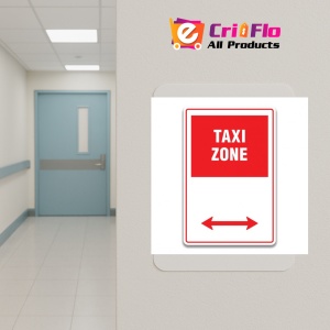 Indicator TAXI ZONE SIGN, Sticker autocolant - Img 5