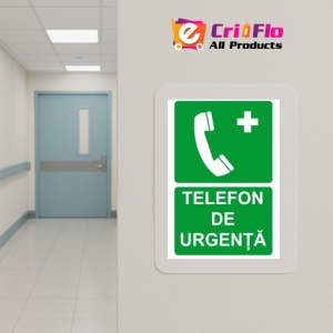 Indicator Telefon de urgenta, Sticker autocolant - Img 5