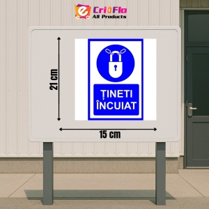 Indicator Tineti incuiat, Sticker autocolant - Img 2