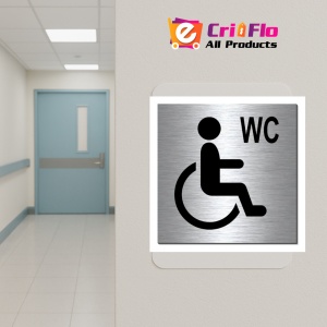 Indicator Toaketa pentru persoane cu dizabilitati, Sticker autocolant - Img 5
