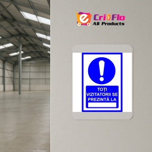 Indicator Toti vizitatorii se prezinta, Sticker autocolant - Img 4