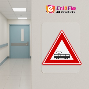 Indicator Tramvai care traverseaza inainte, Sticker autocolant - Img 5