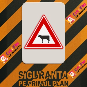 Indicator Trecere pentru vite, Sticker autocolant - Img 3