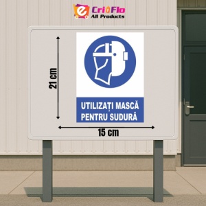 Indicator Utilizati masca pentru sudura, Sticker autocolant - Img 2