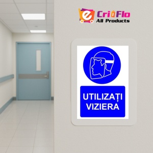 Indicator Utilizati viziera indicator de obligativitate, Sticker autocolant - Img 5