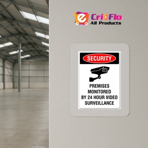 Indicator Video Surveillance Sign, Sticker autocolant - Img 4