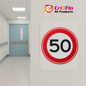 Indicator Viteza maxima 5 km, Sticker autocolant - Img 5