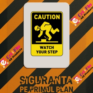 Indicator Watch Step Sign, Sticker autocolant - Img 3