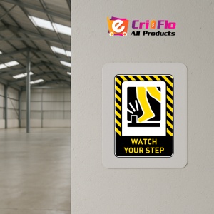 Indicator Watch Your Step Signs, Sticker autocolant - Img 4