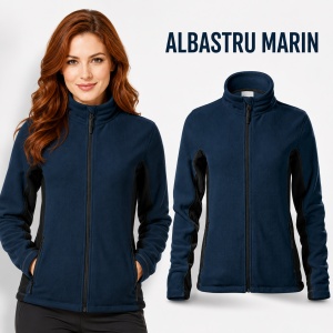 Jacheta Bluza Fleece dama cu fermoar Frosty 528, 220 g/m², antipilling, croiala cambrata, 9 culori, XS-3XL - Img 12