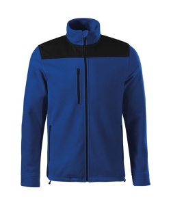 Jacheta calduroasa fleece polar unisex de culoare albastru regal