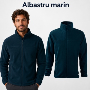 Jachetă Polar Fleece tip Bluză Hanorac Bărbați Călduroasă cu Fermoar Malfini Rimeck 501 – 280 g/m² - Img 13