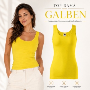 Maiou damă Malfini Triumph 136, top casual / tricou fără mâneci, 95% bumbac, XS–2XL, 16 culori - Img 15