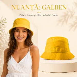 Pălărie Damă Malfini Classic pentru Protecție Solară, 100% Bumbac, 8 Culori, Mărime Unică - Img 13