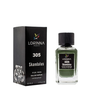 Parfum Lorinna Skandalus, no.305, apa de parfum, de barbat, 50 ml, inspirat din JPG Scandal Men