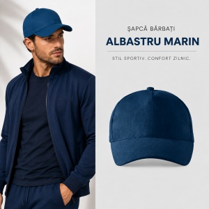 Șapcă Bărbați Sport din Bumbac, Reglabilă cu Cataramă și Cozoroc Curbat – 5P 307 - Img 14