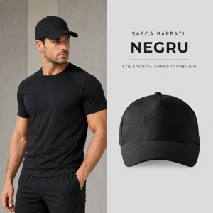 Șapcă Bărbați Sport din Bumbac, Reglabilă cu Cataramă și Cozoroc Curbat – 5P 307 - Img 24
