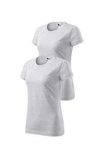 Set 2 tricouri femei culoarea gri deschis
