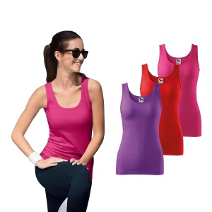 Set 3 bucati top pentru damă violet, purpuriu, rosu