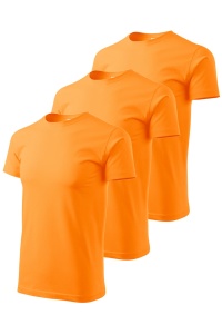 Set 3 tricouri de culoare orange