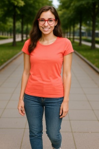 Set 3 tricouri Dama Bumbac Simplu Casual Elegant lejer, tricou decoltat femeie, Dama - Img 106