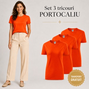 Set 3 tricouri dama - diverse culori pentru femei - Img 20