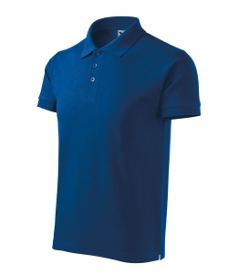 Tricou polo cu guler barbati de culoare albastru marin