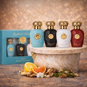 Set Parfumuri Lattafa Opulent Collection, Opulent Oud, Opulent Musk, Opulent Red, Opulent Dubai, 4x 25 ml, Parfumuri Arabesti, Gentuta Cosmetice - Img 9
