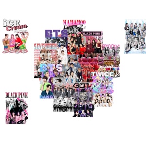 Stickere decorative cu trupe K-Pop - Img 3