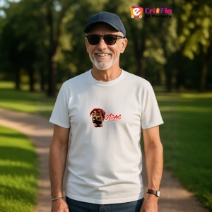 Tricou 2Pac cartoon red dreads, muzica RAP, Dama | Barbat | Copii - Img 5