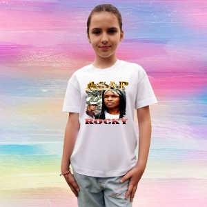 Tricou A$AP Rocky - Money Background, muzica Hip-Hop / Rap, Dama | Barbat | Copii - Img 9