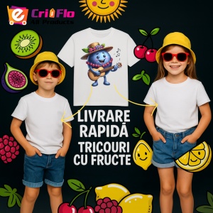Tricou Afine amuzant de vara cantaret, Fructe, Copii | Dama - Img 6