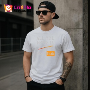 Tricou All You Need Is Love Parody, din bumbac 100%, tricou alb, Dama | Barbat - Img 3