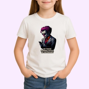 Tricou am testat normalitatea, nu recomand, Copii | Dama | Barbat - Img 3