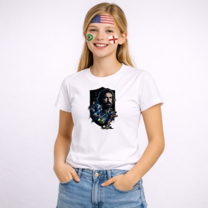 Tricou Andrea Pirlo Italy World Cup Fifa 2026 V2, din bumbac 100%, tricou alb, Copii | Dama | Barbat - Img 3
