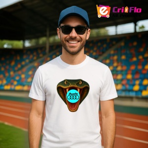 Tricou Audi Cobra Ataca | Unisex Dama si Barbat - Img 3