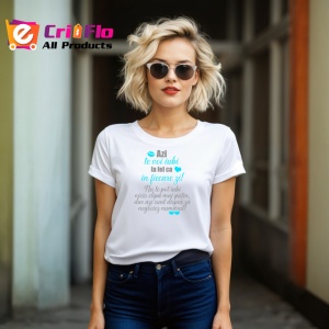 Tricou Azi Te Voi Iubi La Fel Ca In Fiecare Zi Mesaj Dragoste, din bumbac 100% , tricou alb pentru Copii | Dama | Barbat - Img 8