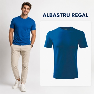 Tricou Bărbat, 100% Bumbac, 145 g/m², Guler Rotund, 26 Culori, Mărimi S–3XL - Img 14