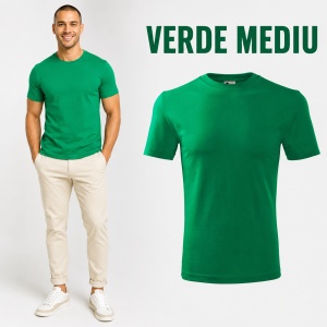 Tricou Bărbat, 100% Bumbac, 145 g/m², Guler Rotund, 26 Culori, Mărimi S–3XL - Img 34