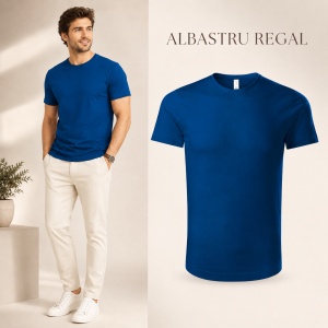 Tricou Bărbat 819 Epic, 100% Bumbac Organic, 160 g/m², Guler Rotund, 14 Culori, Mărimi S–3XL - Img 14