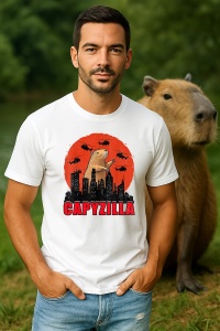 Tricou Barbat CapyBara - Capyzilla